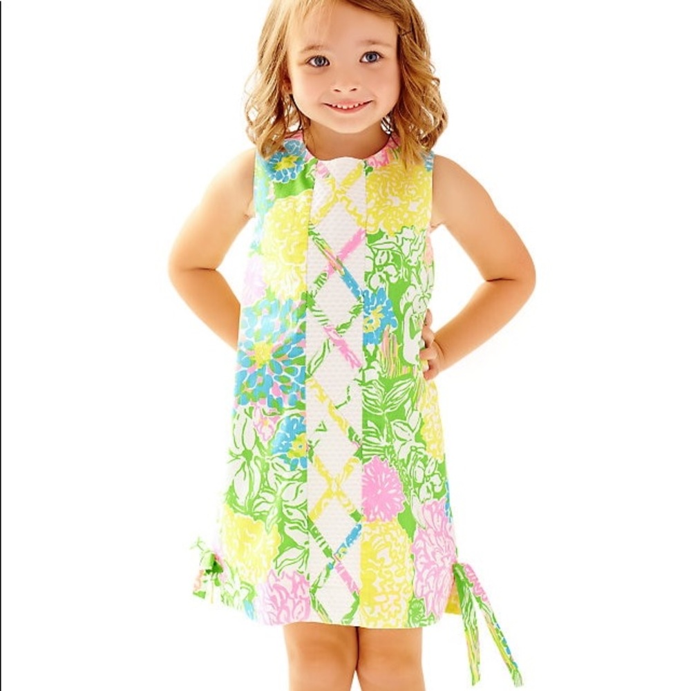 Girls Little Lilly Pulitzer Classic Shift Dress